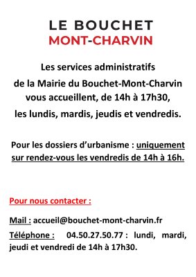 MODALITÉS D'ACCUEIL EN MAIRIE.
